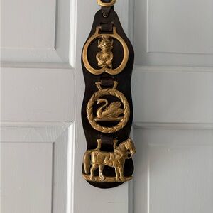 Vintage Brass Horse charms